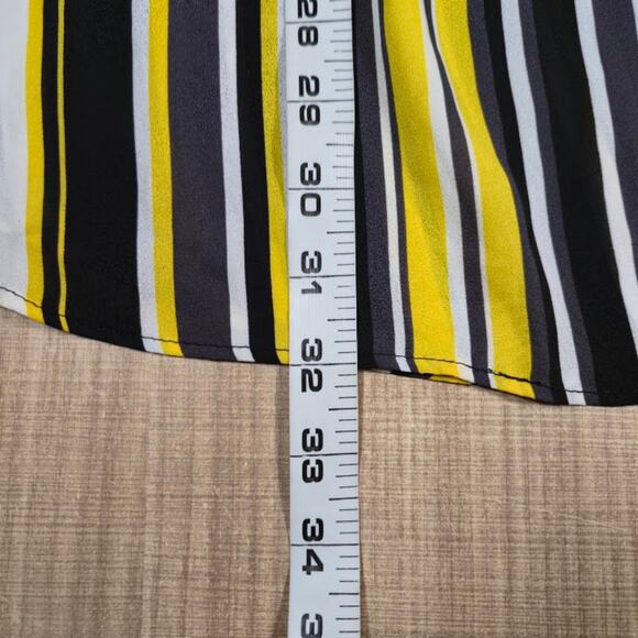 Torrid NWT Striped Harper Top Women Size 4X Black Preppy Feminine Career - Picture 7 of 9